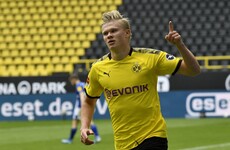 Goal-machine Haaland among the scorers as Dortmund return with 4-0 win
