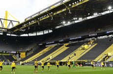 'There was no noise - you shoot or score a goal and nothing happens'