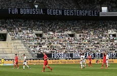 Not cut out for this! Gladbach crash in front of 13,000 'cardboard fans' as Havertz stars