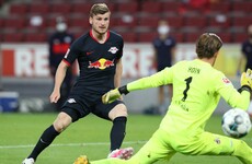 Werner nets 31st of the season as Leipzig move back into third