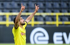 Emre Can goal maintains Dortmund's slim title hopes