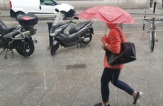 Heavy rain forecast in parts today but temperatures to hit the 20s again by the weekend