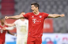 Lewandowski scores 45th goal this season to fire Bayern Munich into German Cup final