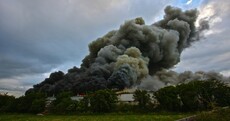 Naas factory fire extinguished after five hours