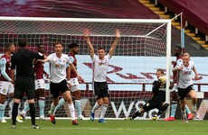 'The goalkeeper was in the Holte End and eight rows back. Everyone knew it, saw it and felt it'