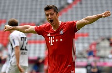 Bayern's Robert Lewandowski breaks Bundesliga record