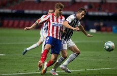 Atletico strike late to move up to third in La Liga and boost Champions League push