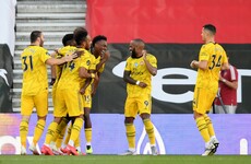 Arsenal beat Saints to end troubled spell and Burnley sink Watford