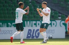 Bremen snatch play-off survival chance as Bayern rout Wolfsburg
