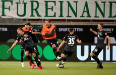 Relieved Bremen stay in Bundesliga on away goals after play-off drama