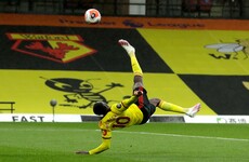Stunning Danny Welbeck overhead kick inspires Watford to vital win