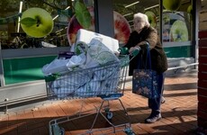 Shoppers in Melbourne strip the shelves ahead of midnight lockdown