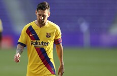 Messi tees up victory as Barcelona cling on to fading title hopes