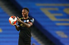 Sterling nets hat-trick as Man City batter Brighton