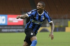 Ashley Young on target in Inter win