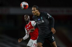 Virgil van Dijk takes blame amid Liverpool loss