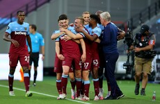 Declan Rice scores as Hammers open gap on Watford