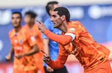 Virus victim Fellaini heads hat-trick to stun Benitez in China