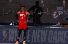 Westbrook fires Rockets to win over Bucks, Boston see off Portland fightback