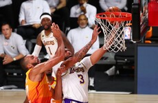 Davis follows in Kobe's footsteps and LeBron also stars as Lakers clinch top spot in the West