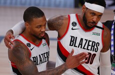 Lillard scores 51 in Portland win as Sixers lose Embiid