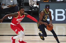 Pacers hold off Rockets despite Harden's 45 points