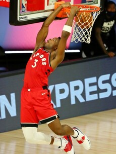 Raptors rip Nets apart and Boston hold off 76ers for 3-0 NBA playoff leads