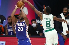 Celtics vanquish 76ers to advance in NBA playoffs