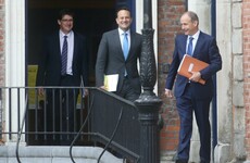 Three party leaders meet this evening to discuss Phil Hogan's successor
