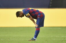 Messi misses first pre-season training session as Barcelona stand-off continues