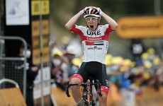 Hirschi's heroic break ends with an agonising third-place finish