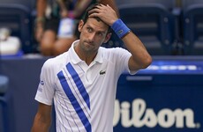 Novak Djokovic disqualified from US Open after hitting line judge with ball