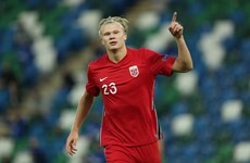 Haaland brace helps Norway hammer Northern Ireland