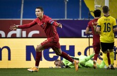 Cristiano Ronaldo brace brings him up to 101 international goals