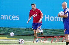 Koeman begins Messi reconciliation at Barca