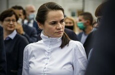 Simon Coveney meets 'extraordinary' Svetlana Tikhanovskaya at EU meeting on Belarus' future