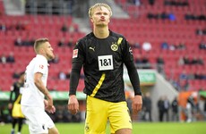 Dortmund slump to shock league defeat at Augsburg