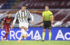 Ronaldo rescues a point for Juventus at Roma