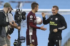 Rodgers on Vardy: 'He has an incredible view of football. He understands the game'