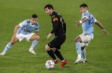 Messi and Fati combine again to lead 10-man Barcelona to victory
