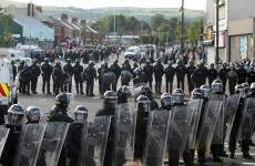 Two arrested over attacks on PSNI officers in Ardoyne