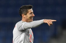 Lewandowski, Mueller doubles send Bayern second with Bielefeld win