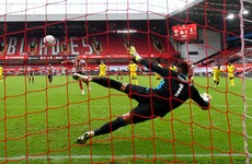 Sharp penalty gives Blades and Fulham their first point of the season