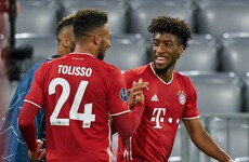 Bayern winger on the double to help holders crush Atletico while Lukaku brace rescues Inter draw