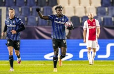 Atalanta claw back two-goal deficit but fall behind group leaders Liverpool
