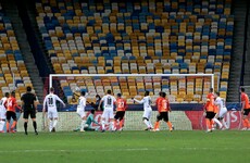 Gladbach bash Shakhtar in Kiev as Atletico are held by Lokomotiv in Moscow