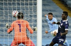 Jesus scores on injury return as Man City cruise into Champions League last-16