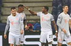Late surge sees champions Bayern hit Salzburg for six and claim 14th straight CL victory