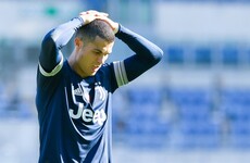 Juventus suffer Cristiano Ronaldo blow amid draw with coronavirus-hit Lazio
