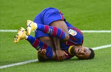 18-year-old Barcelona star set to be ruled out for four months